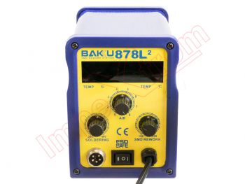 Double SMD soldering station with Baku 878 L2 soldering iron